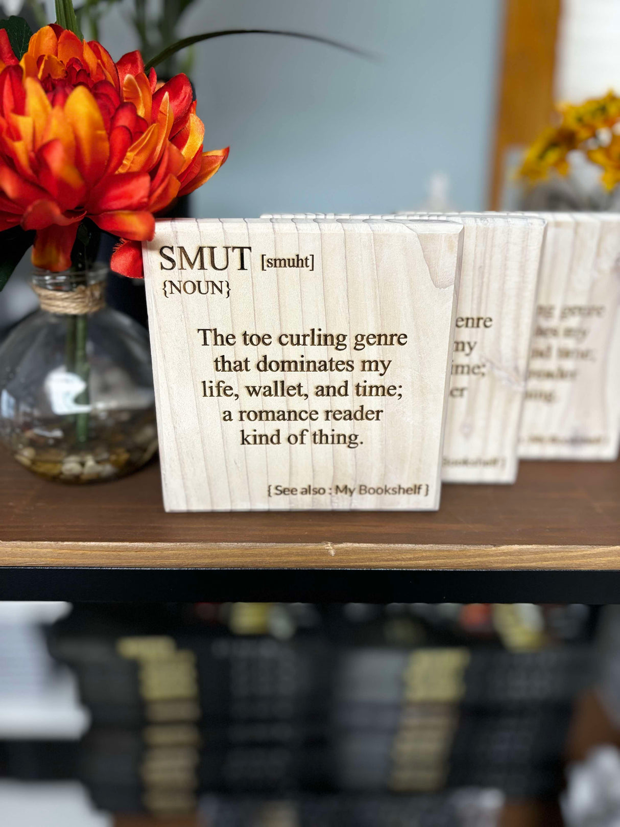 "Smut" Wooden Sign